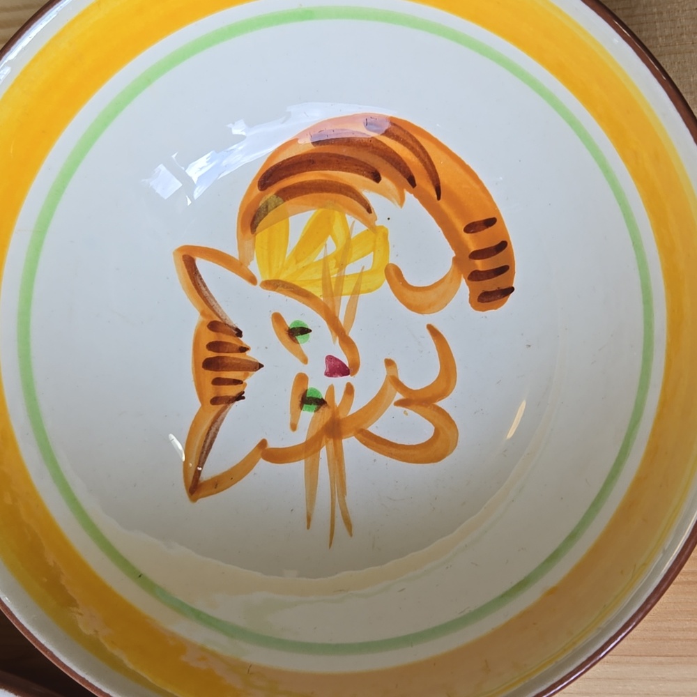 Stangl Ginger Cat Set - Picture 5 of 12